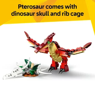 LEGO Creator 3 in 1 31379 Fierce Dinosaur (283pcs.), Building Blocks, Kids Toy