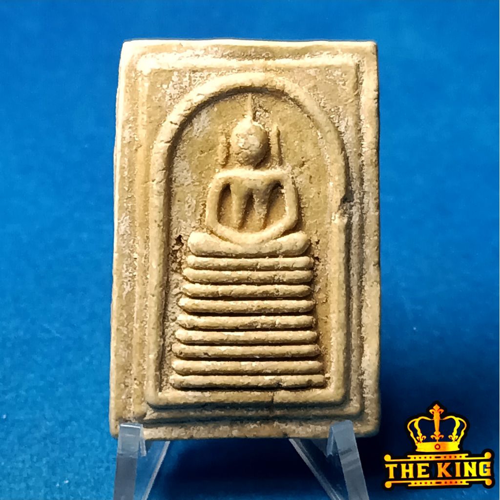 พระสมเด็จวัดเกศไชโย ฐาน9ชั้น เนื้อเก่าแห้ง