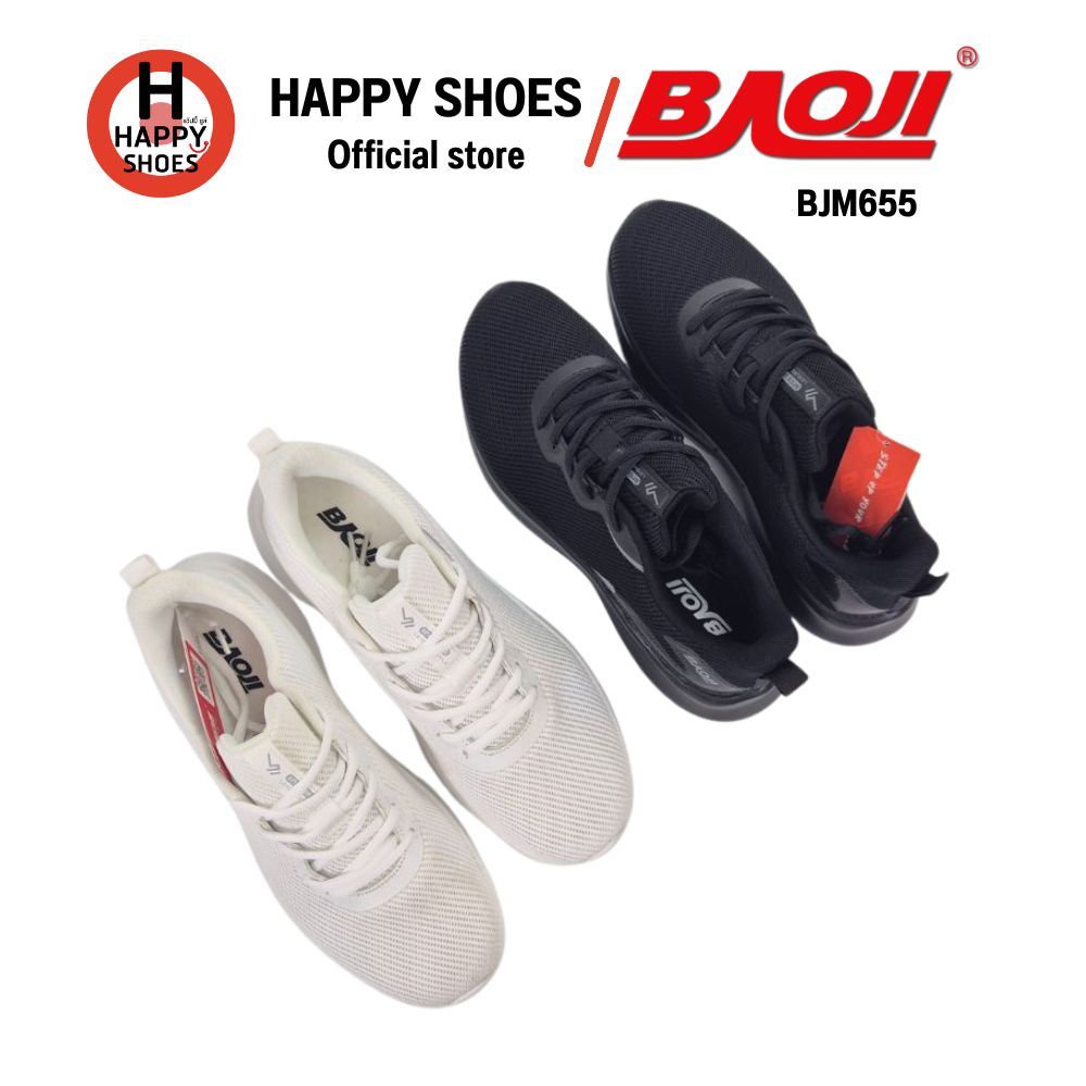 [🥇บาโอจิแท้100%🔢ไซส์41-45🆓ฟรี...ถุงเท้า 1 คู่] BAOJI รุ่น BJM655 รองเท้าผ้าใบชาย รองเท้ากีฬา comfortable - รูปที่ 2