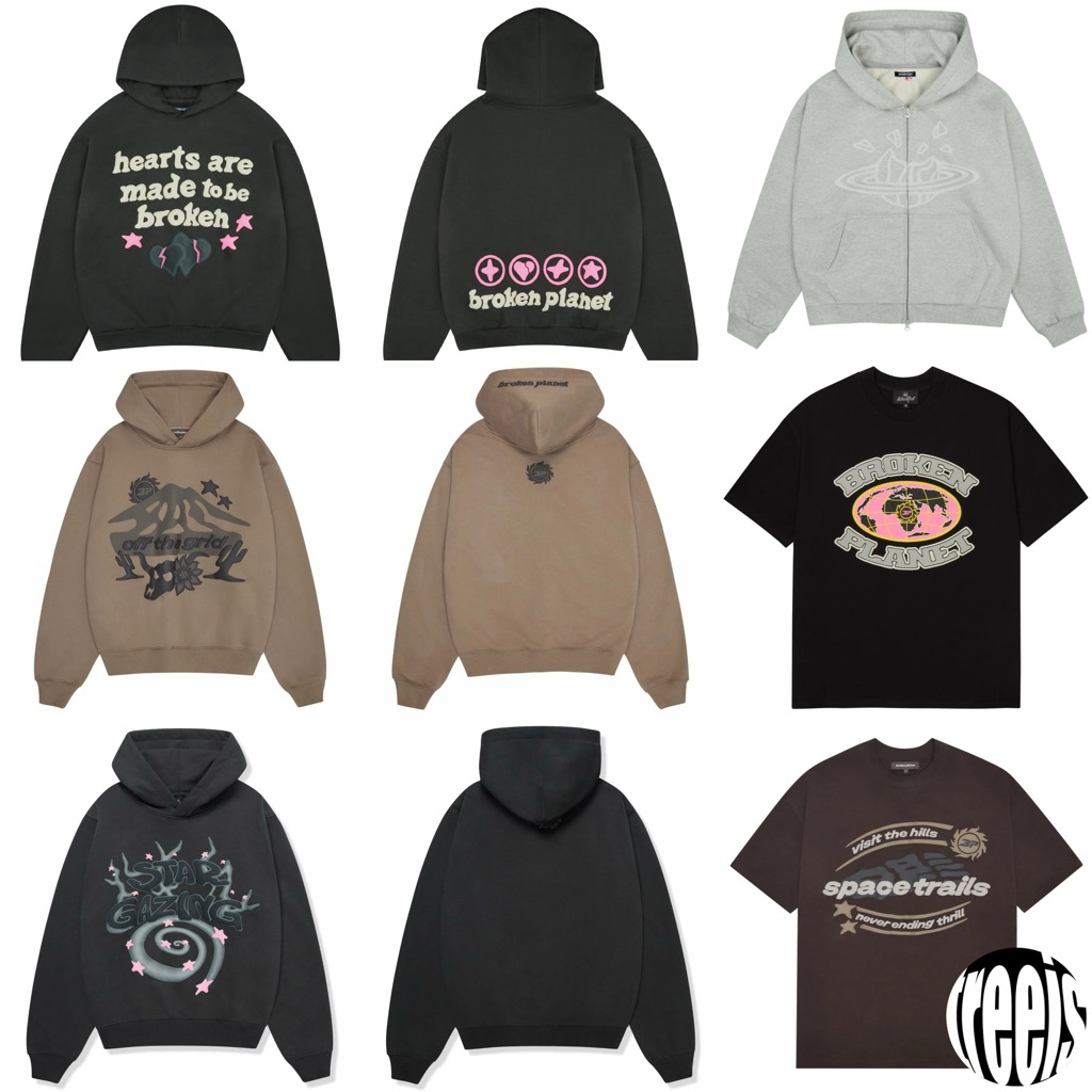 [ลด 20% ทักแชท] เสื้อ Broken Planet Tee / Hoodie (ของแท้ 100%)