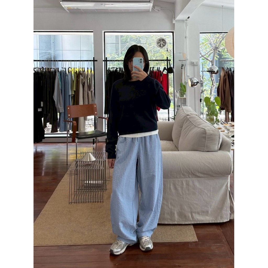 SOMETHING ABOUT US – SUNDAY PANTS ราคา ถูกที่สุด ดีลบีเคเค แกลเลอรีภาพที่ 8