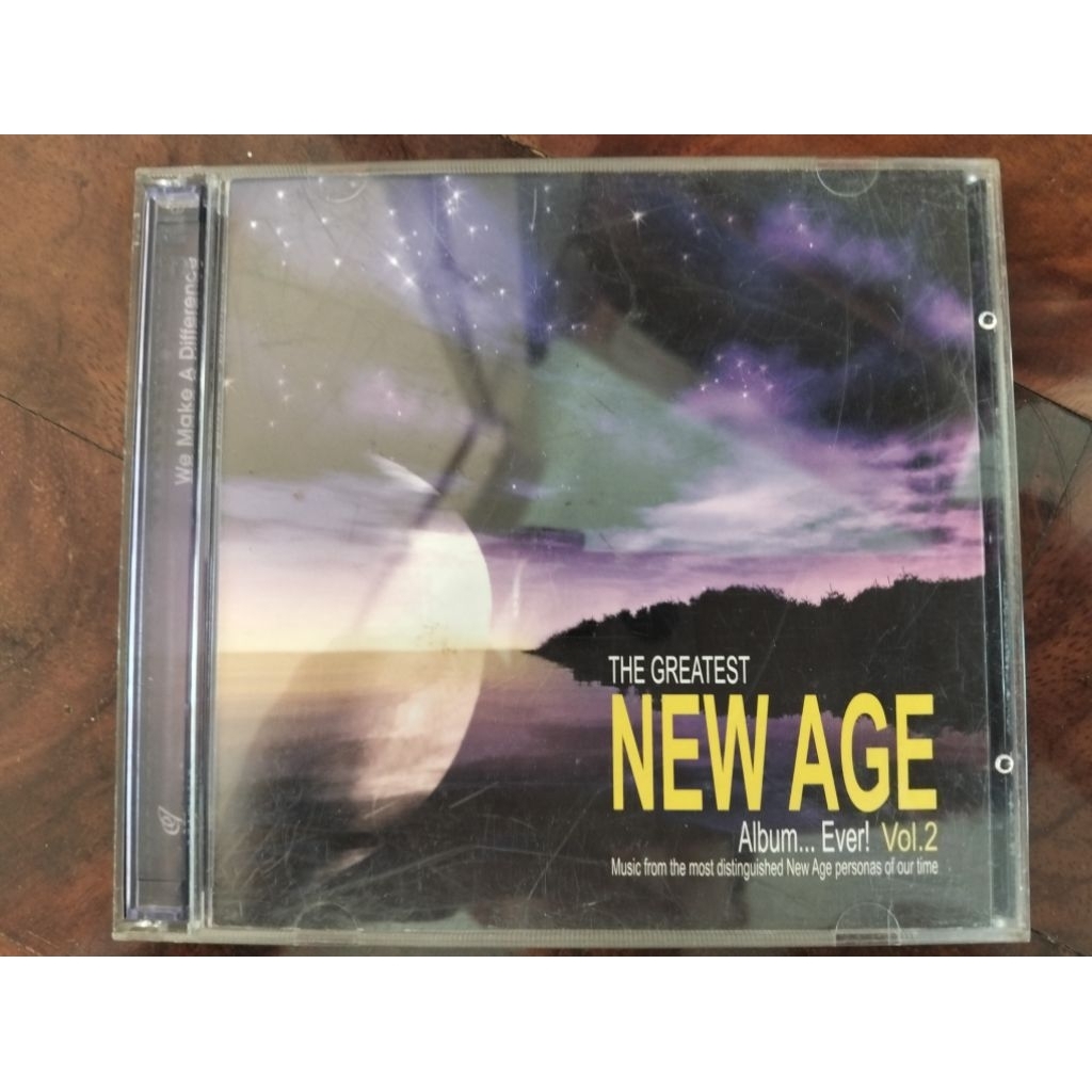 ซีดีเพลง cd music The Greatest New Age Album... Ever! Vol. 2 แผ่นคู่ มือสอง Kitaro, Frédéric Chopin,