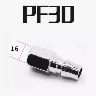 ข้อต่อลมสาย PU เกลียวนอก เกลียวนอก เกลียวใน SP PF PH PM PP ข้อต่อสวมเร็ว คอปเปอร์