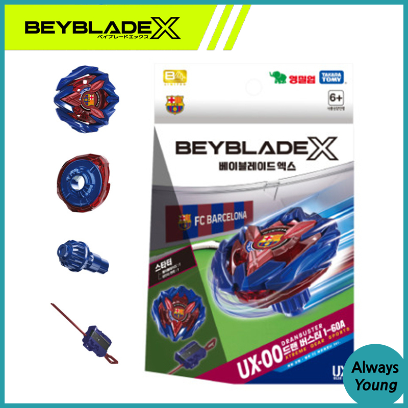 TAKARA TOMY Beyblade X UX-00 Dran Buster 1-60A FC Barcelona Ver. เบเบลด