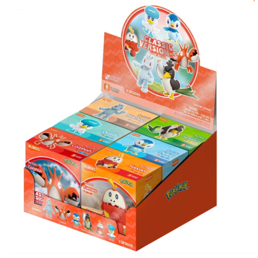Blokees Figures-PokémonClassicEditionCV-S-FeverAttackWave3(โปเกมอนอะซอร์ตเมนต์พีดีคิว)(Blokees)-(ลิขสิทธิ์แท้)(74021)