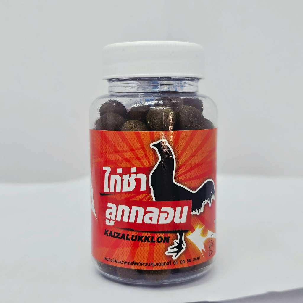 อาหารไก่นก ไก่ซ่าแดงชัวร์ แบบเม็ด ชุดเลี้ยงไก่ชน