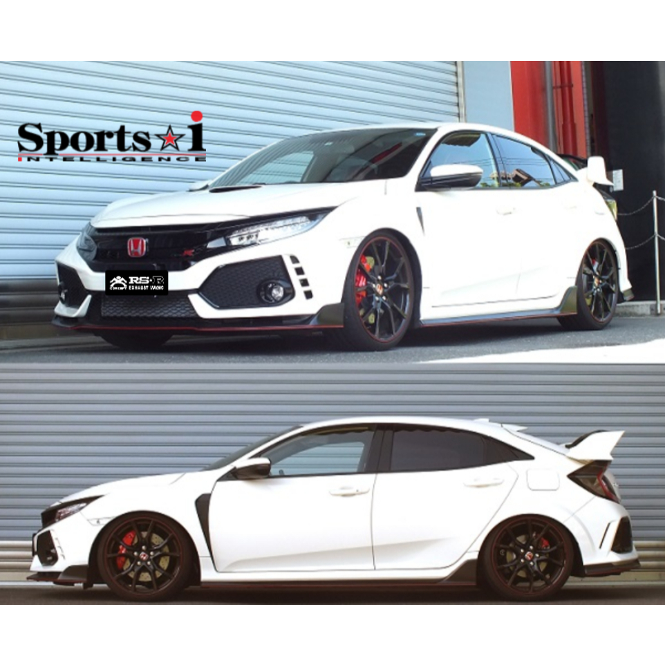 โช้คสตรัท RS-R SPORT i / Best i For Honda Civic FC-FK 1.5 Turbo L15B7 FK8 Type R Mono Tube ปรับ 36 ร