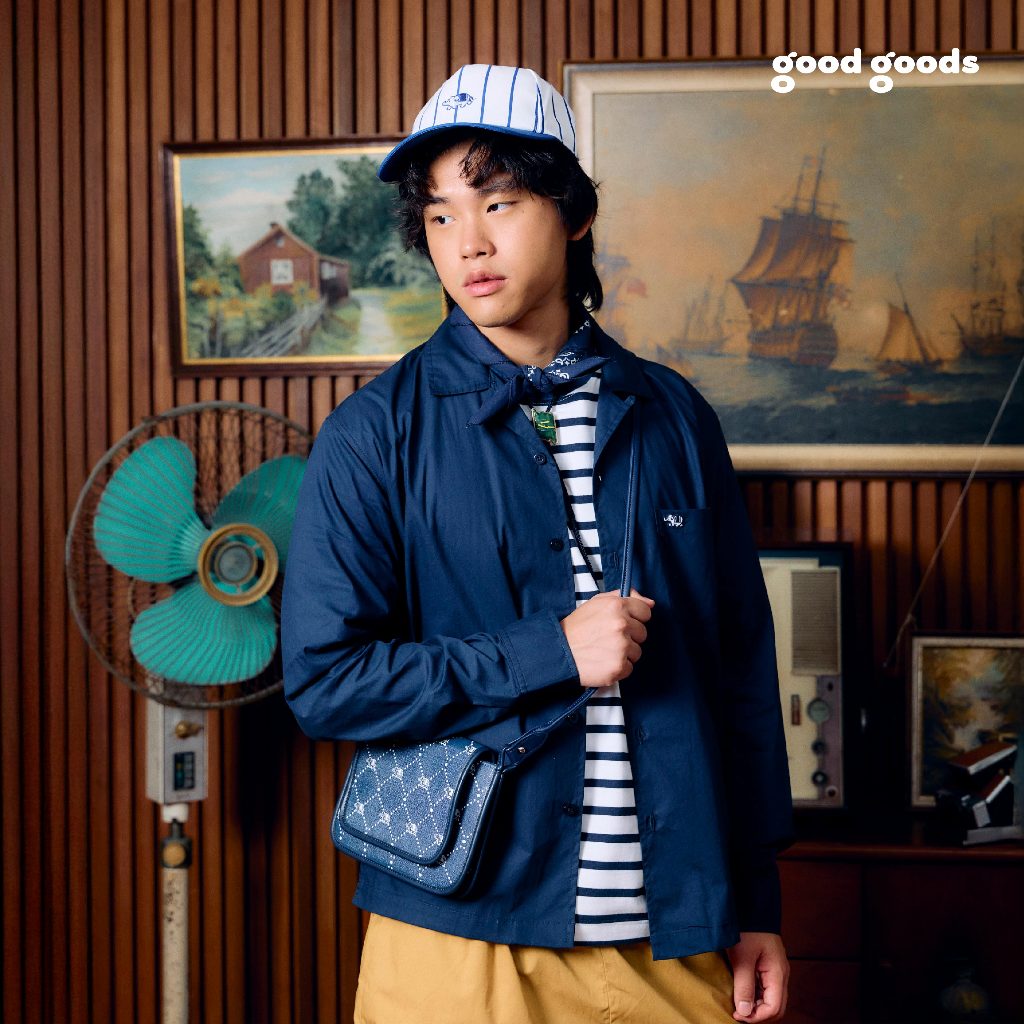 กระเป๋าสะพายข้างลาย Monogram Good Goods