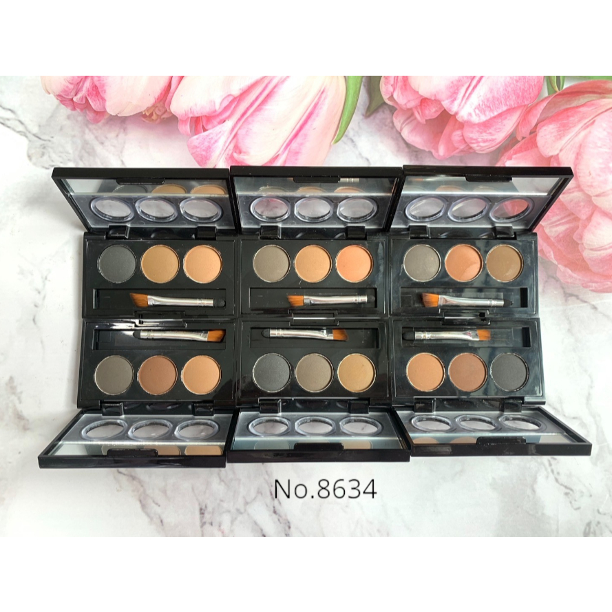 Clever cat ดินสอเขียนคิ้วพร้อมแปรง 3 COLOR EYEBROW