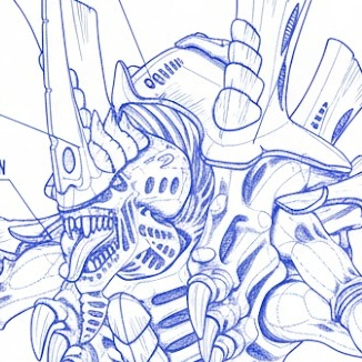 Alien Hive Tyrant Body Kit