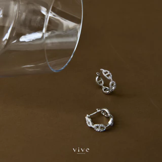 Vive - L'Eternal Pave Earrings ต่างหู