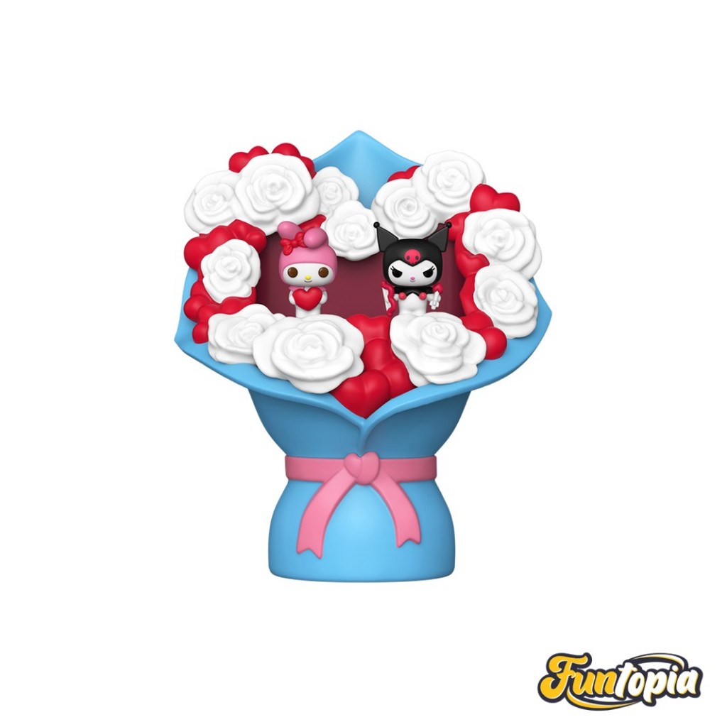 Funko Bitty POP!(87807) - My Melody & Kuromi Bitty POP! Bouquet: Sanrio Valentines by Funko