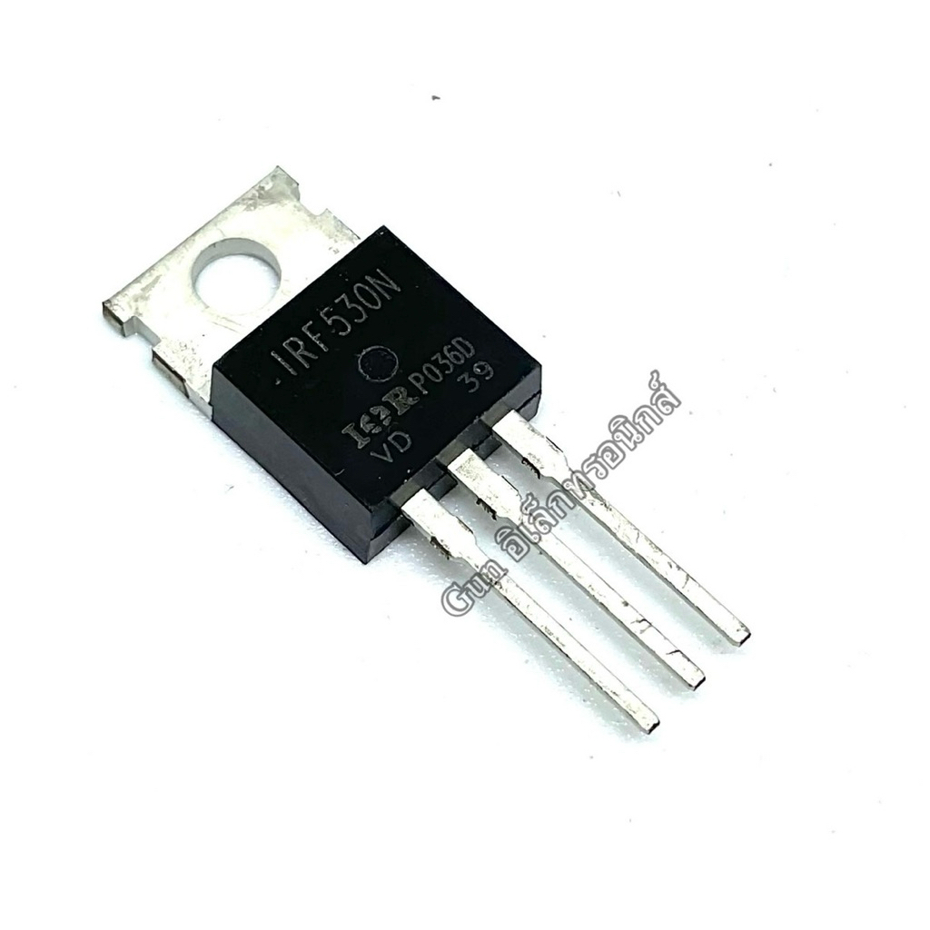 (แพ็ค5 ชิ้น) IRF530N IRF 530 มอสเฟต TO-220 MOSFET Transistor N-Channel