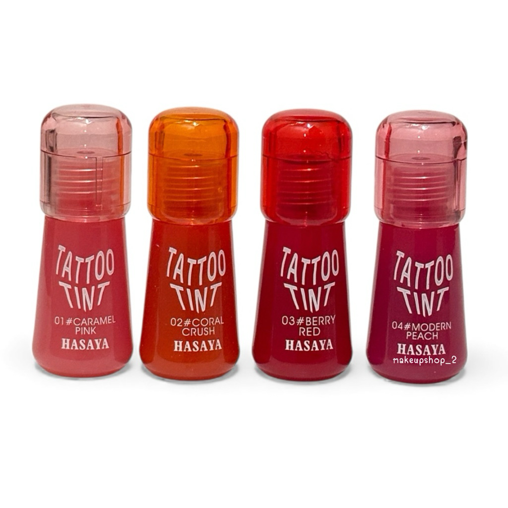 ลิปทิ้น HASAYA TATTOO LIP TINT ลิปติ้นท์ ติดทน กันน้ำ สีทิ้งสเตน เช็ดไม่หลุด - รูปที่ 5