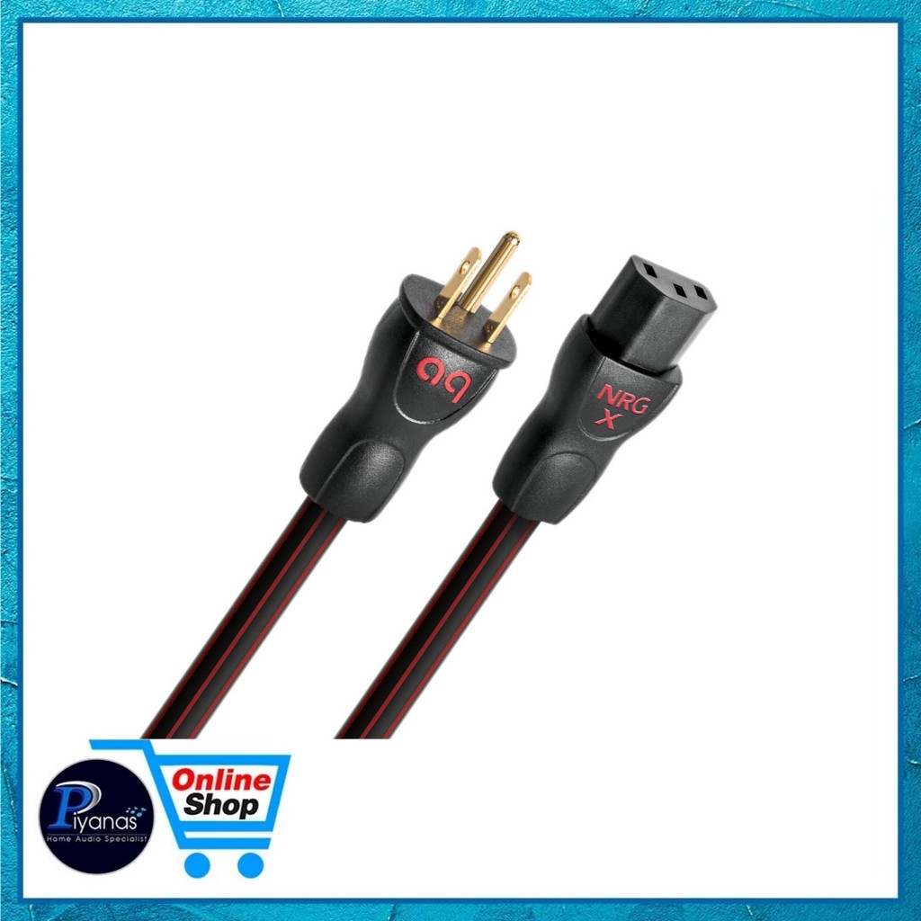 AUDIOQUEST : NRG-X3 / NRG-X3 (C5) (2.0M)/(3.0M) Power Cable /Piyanas Electric/ปิยะนัส อิเล็คทริคส์