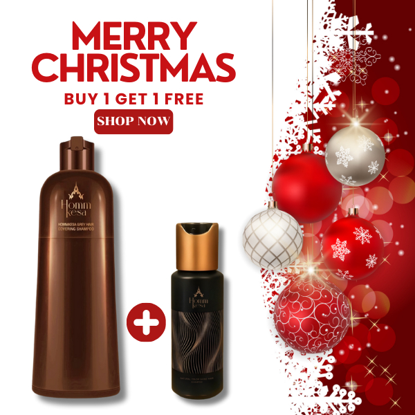 แชมพูปิดผมขาวหอมเกศ พร้อมบำรุงเส้นผม 990 บาท (แบบขวด 300 มล.)