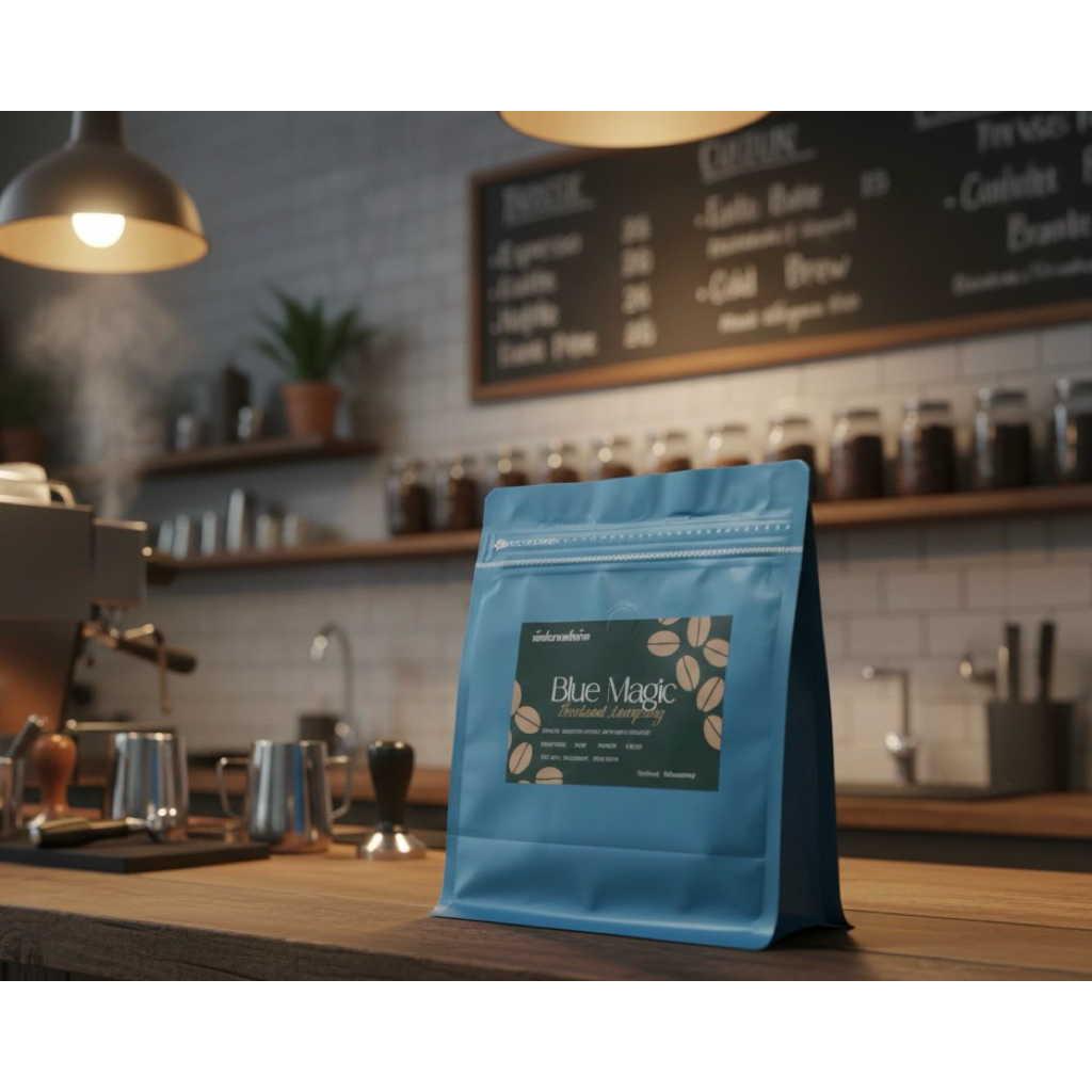 เมล็ดกาแฟคั่ว ป่าเมี่ยง ลำปาง coffee beans arabica