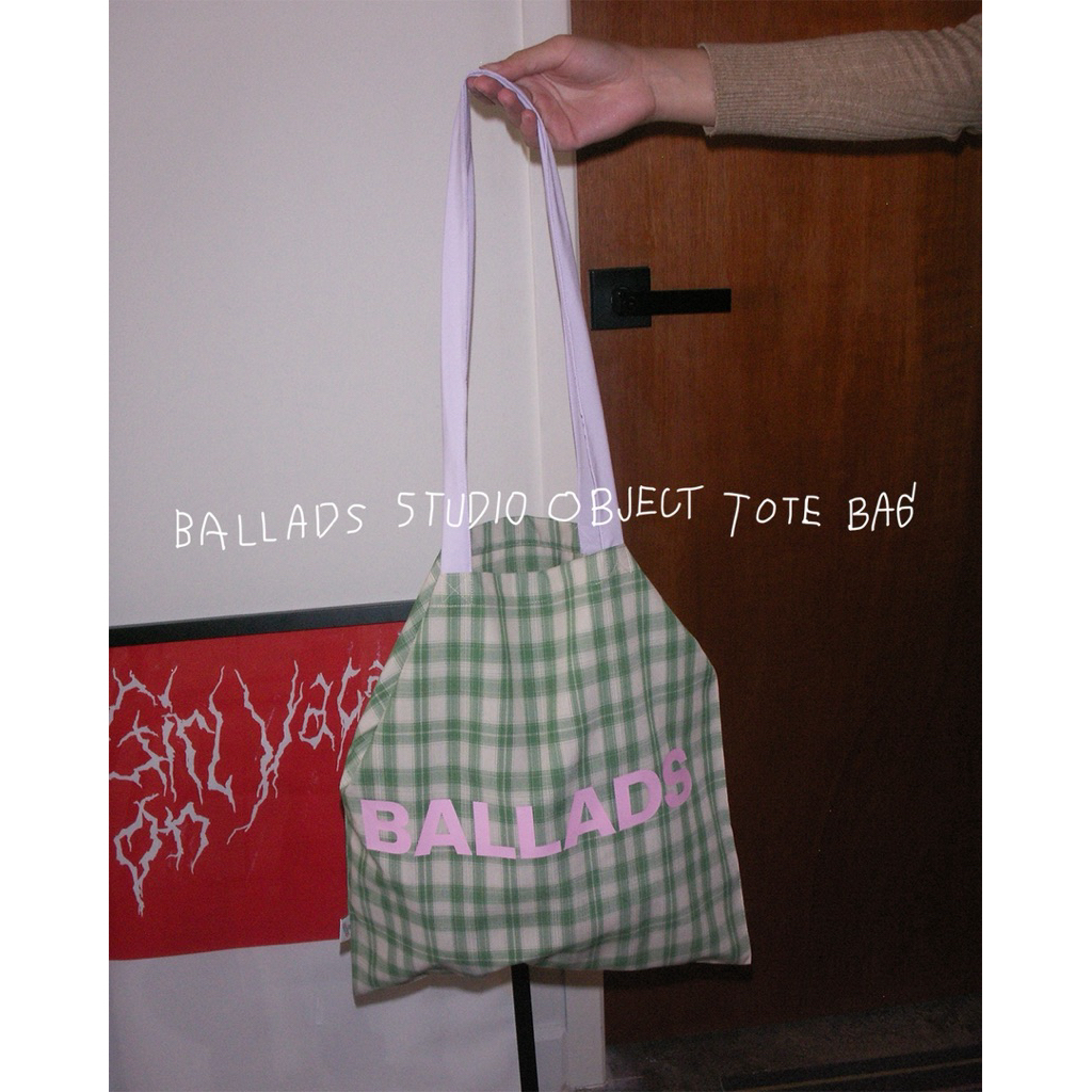 BALLADS Studio object Tote bag กระเป๋าผ้า