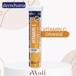 DEMOSANA วิตามินเม็ดฟู่ จากเยอรมัน 1 หลอด บรรจุ 20 เม็ด