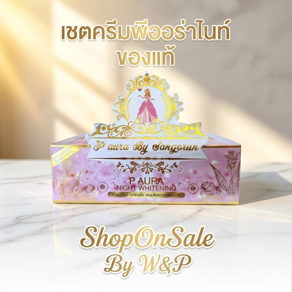 รีวิว ครีมพีออร่าไนท์ แพคเกจใหม่: ผิวหน้ากระจ่างใสยามค่ำคืนจริงหรือ