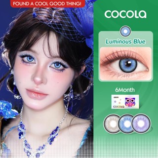 【จัดส่งจากประเทศไทย】COCOLA คอนแทคเลนส์ Luminous Blue / Gray …