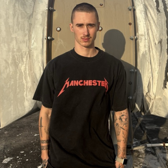 cosmicbkk manchester X metallica logo