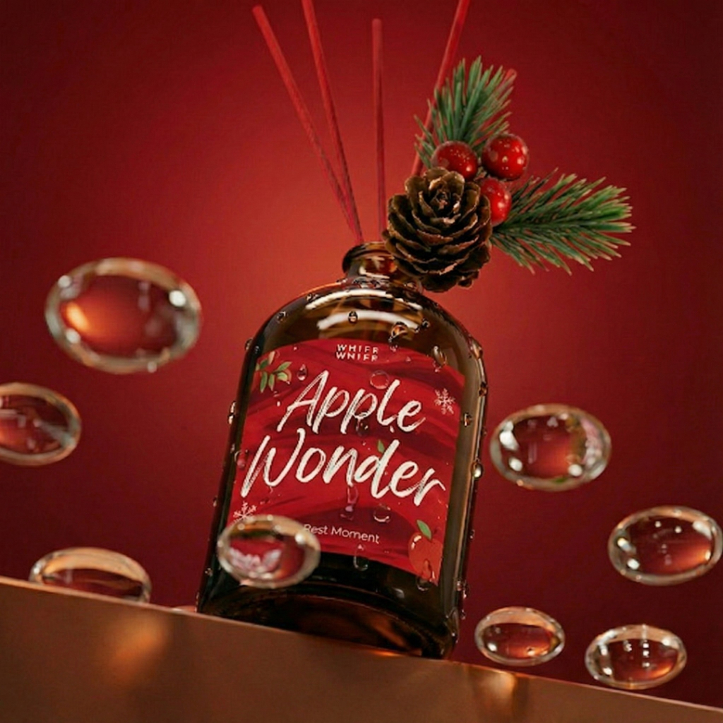 Whiffwhaff Christmas All Day Diffuser ก้านไม้หอมกระจายกลิ่นปรับอากาศ กลิ่นคริสมาสต์ Best Moment Edit