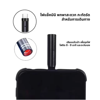 ไฟแช็ก Blow-to-Ignite ปิดอัตโนมัติสําหรับ Air Travel กลางแจ้งไม่มีแบตเตอรี่ไม่มีเปลวไฟ อะแดปเตอร์ Elough Type C Mini