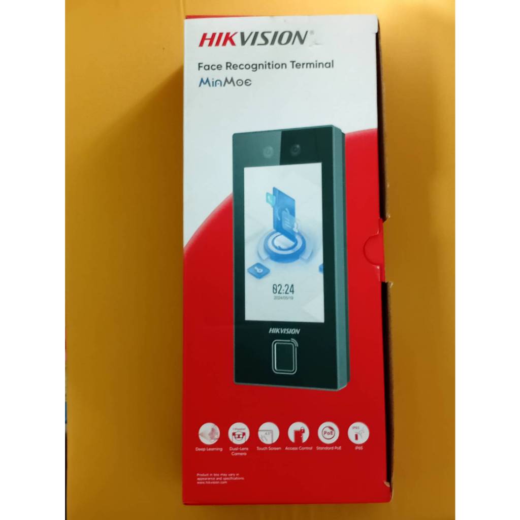 Hikvision รุ่น DS-K1T344MBFWX-E1 Face Recognition Access Terminal เครื่องสแกนหน้า ลายนิ้วมือ