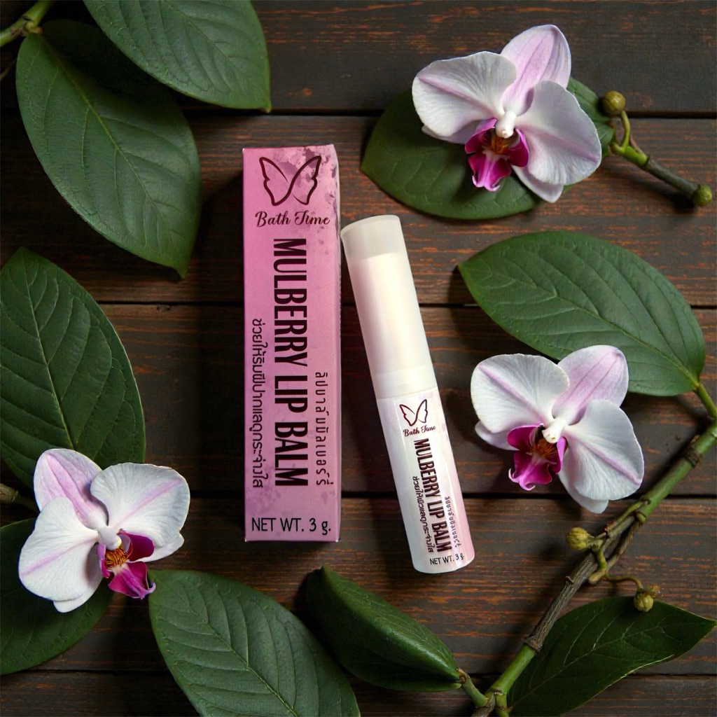 Bathtime Mulberry lipbalm