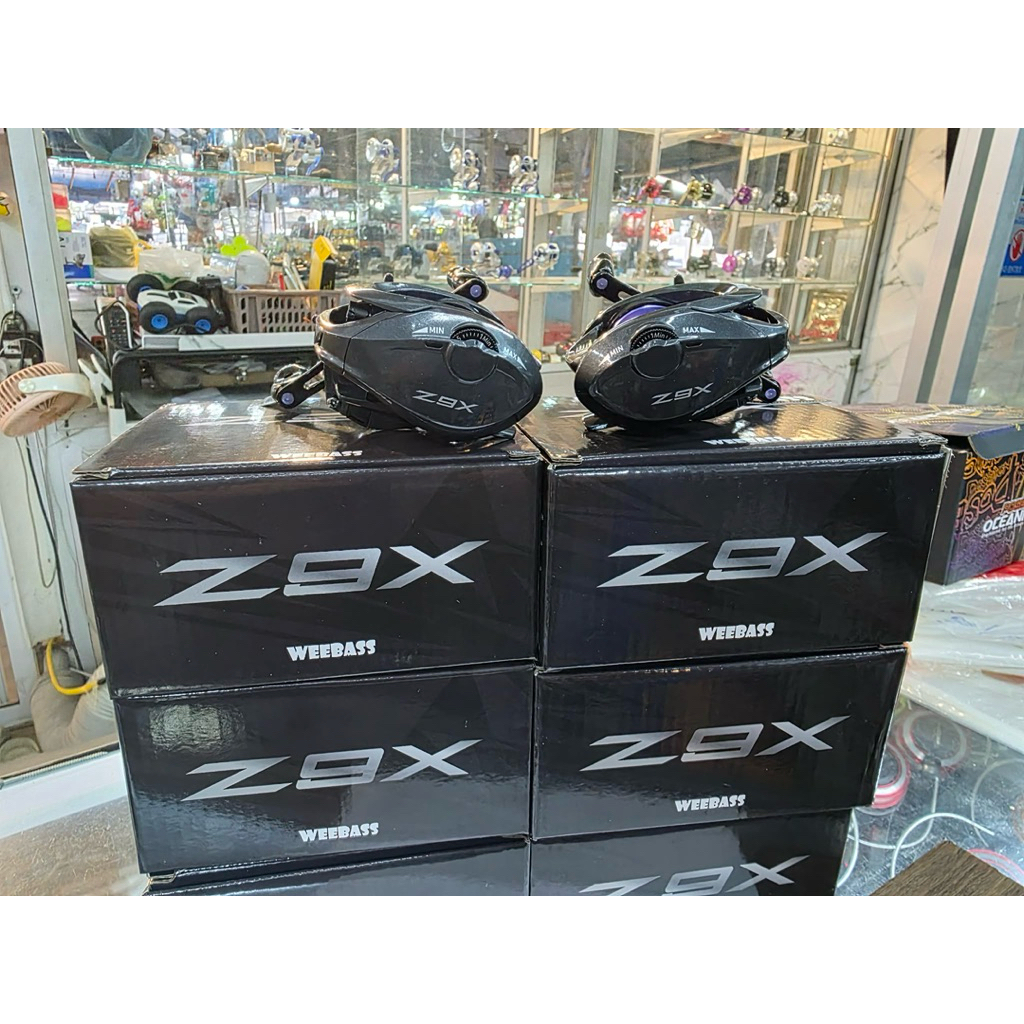 รอกหยดน้ำ วีเบส รุ่นZ9X(มีทั้งหมุนซ้ายและหมุนขวา)