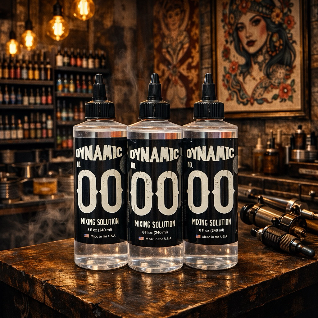 [ของแท้ USA🇺🇸] Dynamic No.00 Mixing Solution น้ำยาผสมหมึกสัก น้ำยาทำเงา ช่วยให้สีเนียน สักติดง่าย
