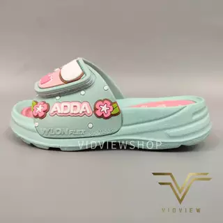 VIDVIEW มีส่งด่วน รองเท้าแตะเด็ก Adda 31RB3 Cinnamoroll ปรับสายได้ แบบสวม ไซส์ 25-35