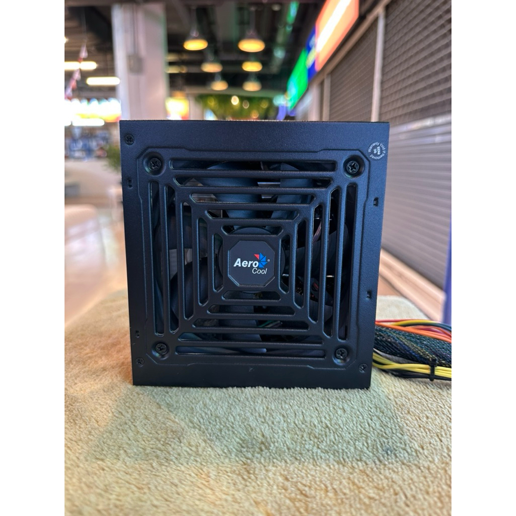 POWER SUPPLY (อุปกรณ์จ่ายไฟ) AEROCOOL AE-650W - 650W 80 PLUS BLACK ATX