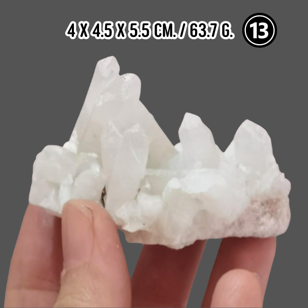 (50-1000g.) หิน Clear Quartz Geode ควอตซ์ใส หินแห่งการรักษา การเติบโตทางจิตวิญญาณ