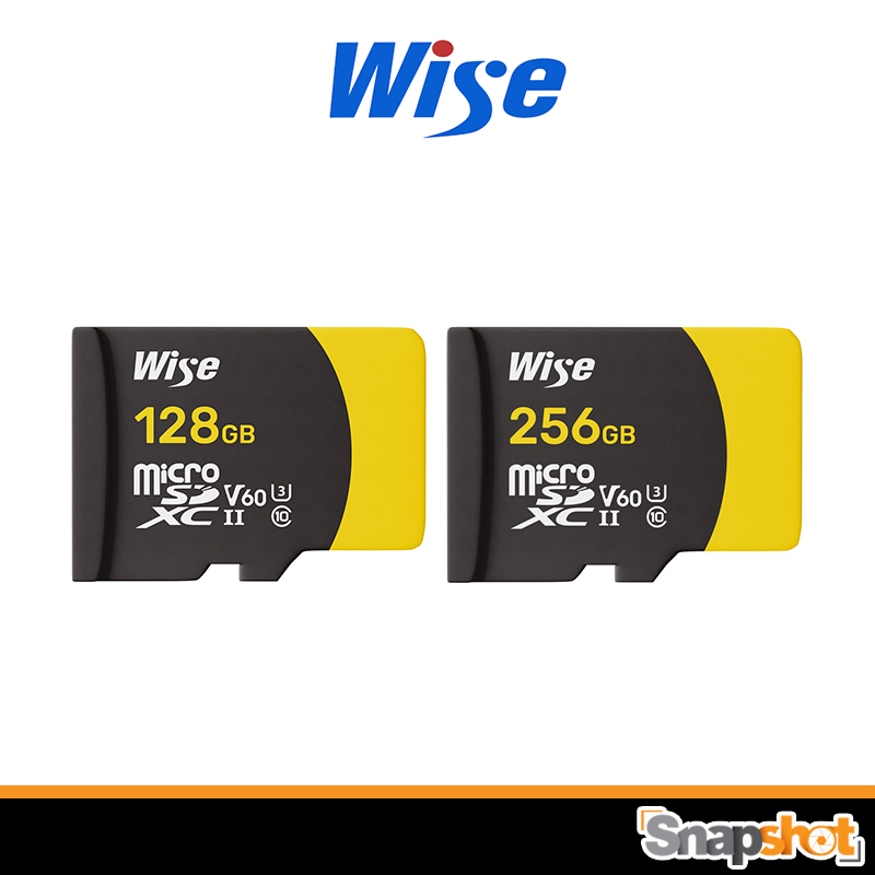 Wise Advanced 128GB / 256GB V60 HS-II microSDXC Memory Card ประกันศูนย์ 5 ปี Micro SD Card