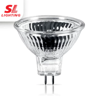 SL LIGHTING SL-9-MR16-12V 50W หลอดฮาโลเจน Halogen วอร์มไวท์ ขั้ว MR16 ออกใบกำกับภาษีได้