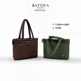 [RATTIYA BANGKOK] Marshmallow Daily / 4 colors กระเป๋านุ่มนิ่มผ้าFinnare210D ผ้ากันน้ำทั้งใบ น้ำหนักเบาพิเศษ สะพายไหล่