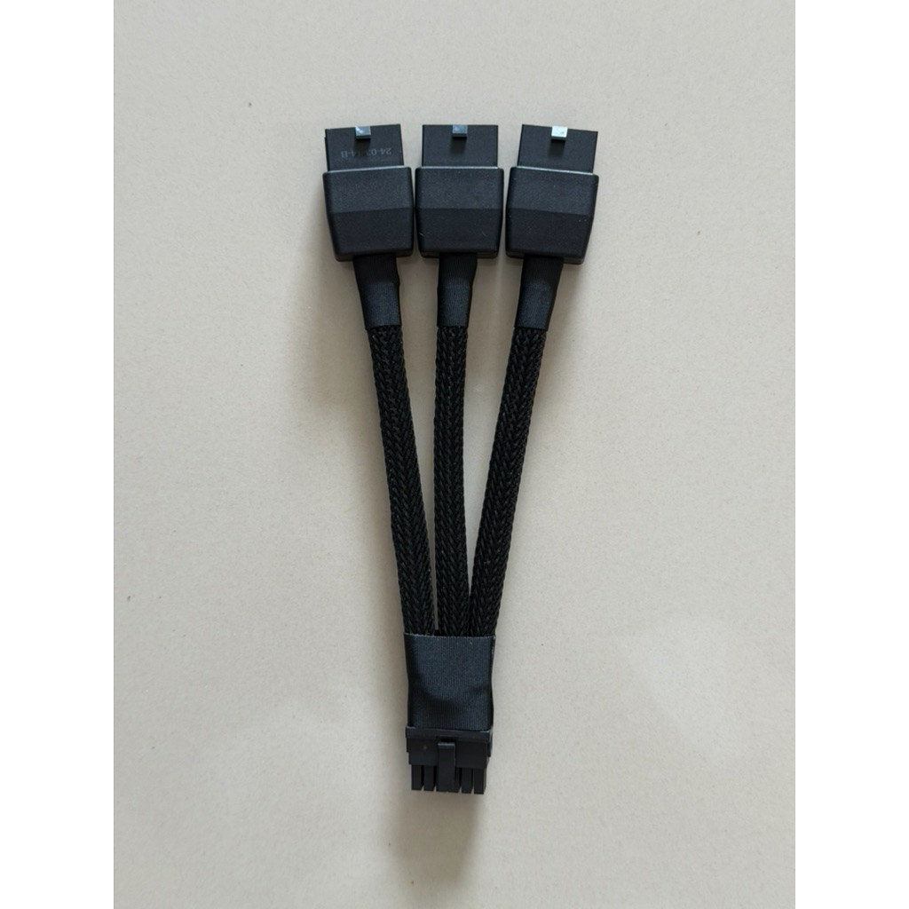สายแปลงไฟ NVIDIA 3 TO 1 ใช้สำหรับ การ์ดจอ RTX4000 RTX5000 ของแท้