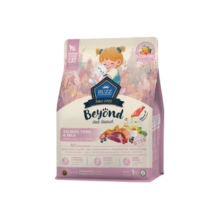 (2ถุงราคาพิเศษ) BUZZ Beyond อาหารแมวเกรดพรีเมี่ยม ขนาด 1 KG
