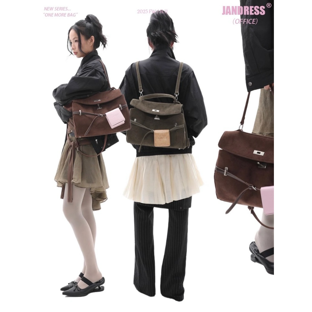 Jandress🪐พร้อมส่ง/pre Kelini 3-way bag กระเป๋าสะพาย 3แบบ🥨จากช็อปแท้💯