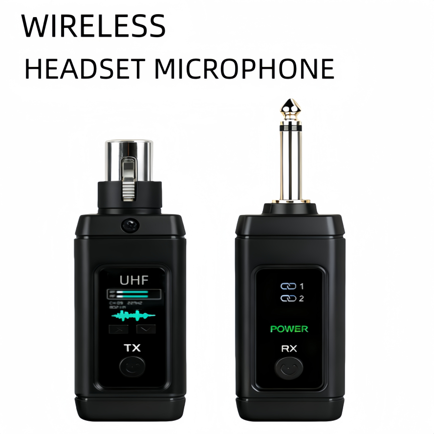 ตัวแปลงไมโครโฟนไร้สาย 2.4Ghz เครื่องส่งสัญญาณ XLR และตัวรับสัญญาณสําหรับระบบไมโครโฟนแบบไดนามิก PA K8
