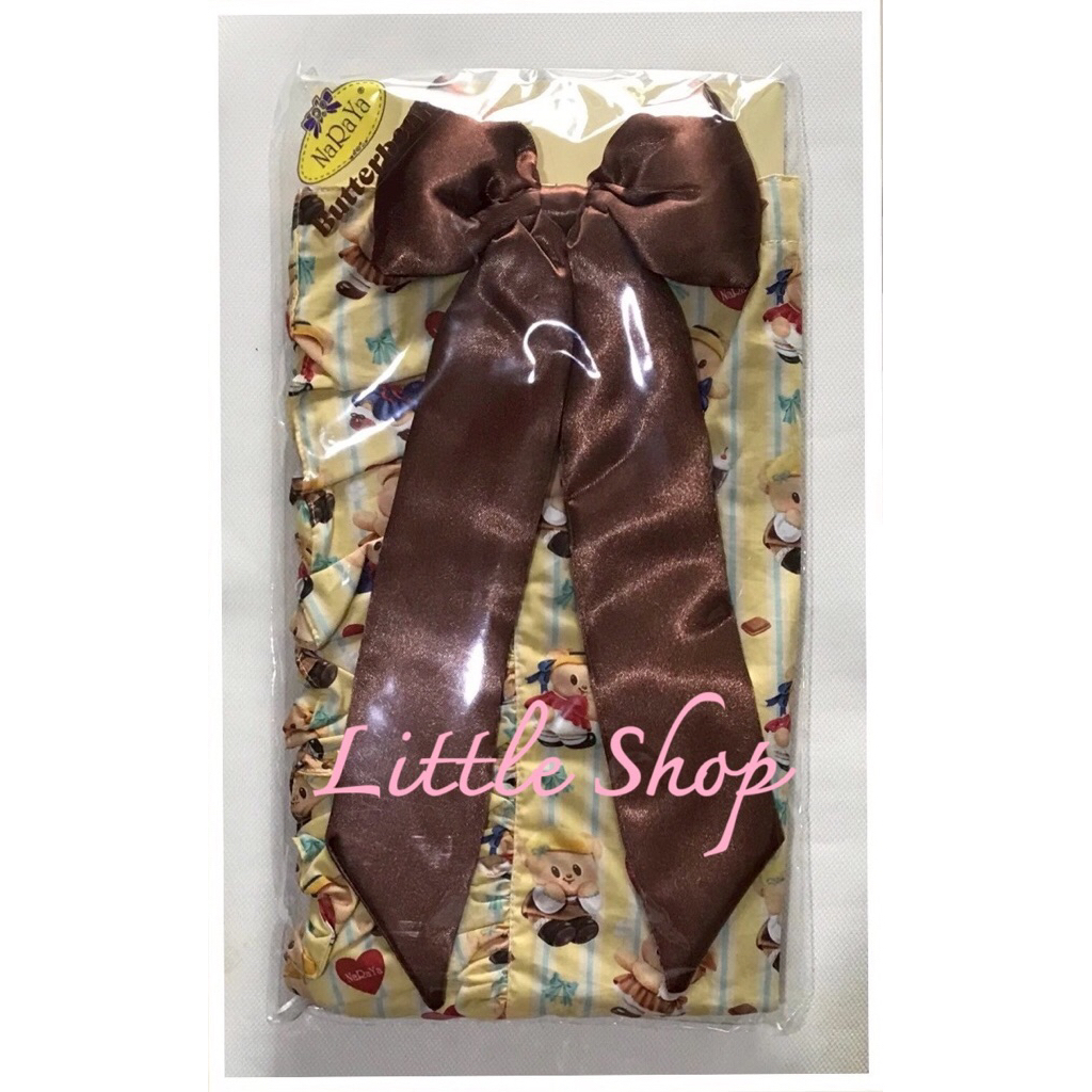 Little Shop Naraya (นารายา) x Butterbear (หมีเนย) กระเป๋าผ้า NBTB-04