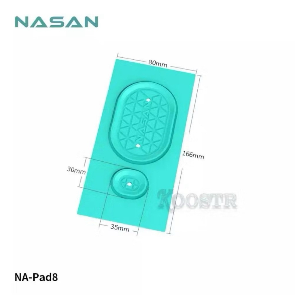 Nasan NA-PAD8 Universal ซิลิโคน Pad แผ่นดูดสําหรับ LCD แยกหน้าจอความร้อนคงที่แก้ว OCA กาวทําความสะอาดแผ่นซ่อม