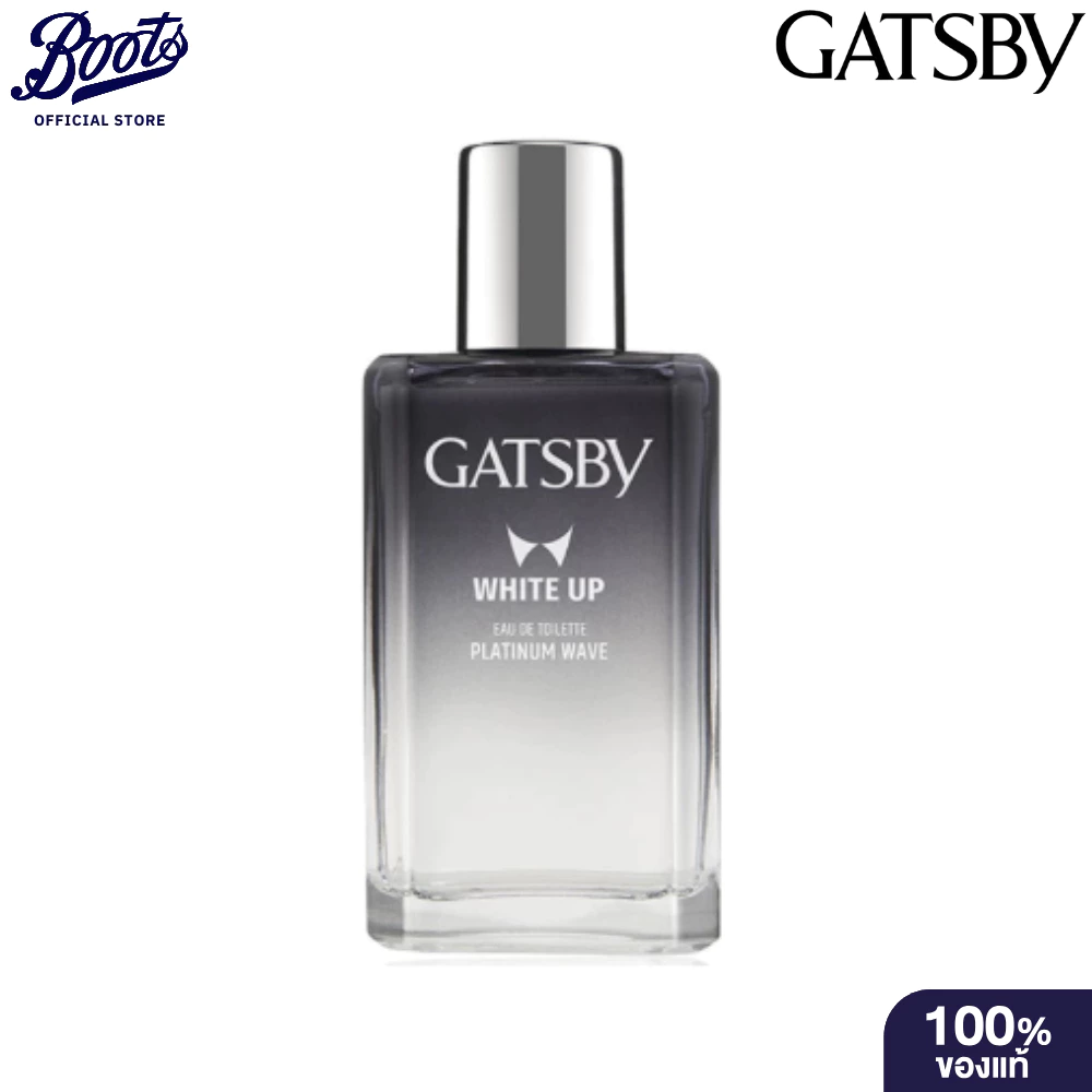 Gatsby White Up Edt Platinum 50Ml แกสบี้ ไวท์ อัพ โอ เดอ ทอยเลตต์ แพลตินัม เวฟ 50 มล.