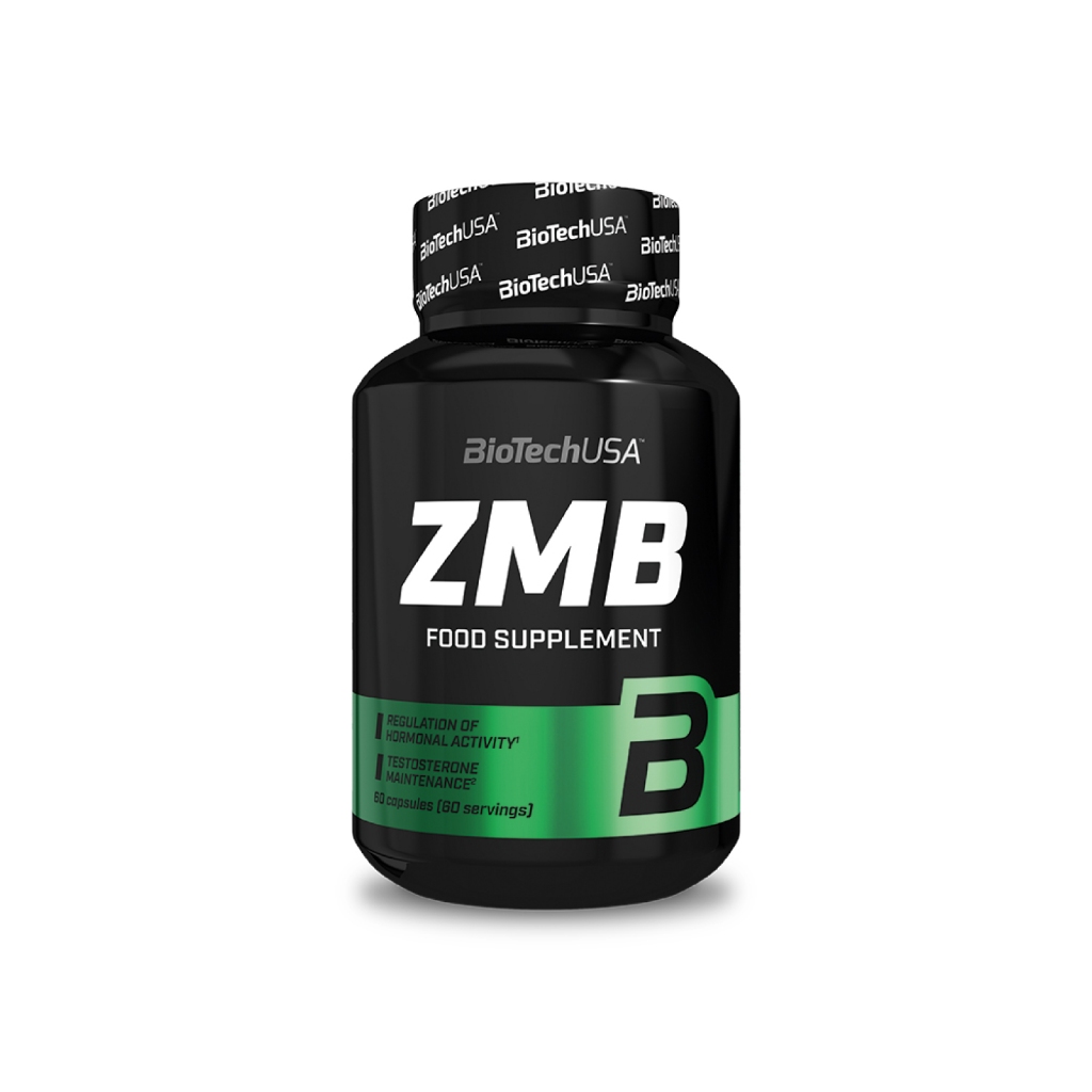 BioTechUSA ZMB (60 caps) สังกะสี, แมกนีเซียมและวิตามินบี6