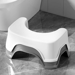 เก้าอี้นั่งส้วม รักษามุม 35° Toilet Stool มีที่รองกันลื่น เก้าอี้วางเท้า เก้าอี้รองเท้า สำหรับนั่งขับถ่าย ในห้องน้ำ