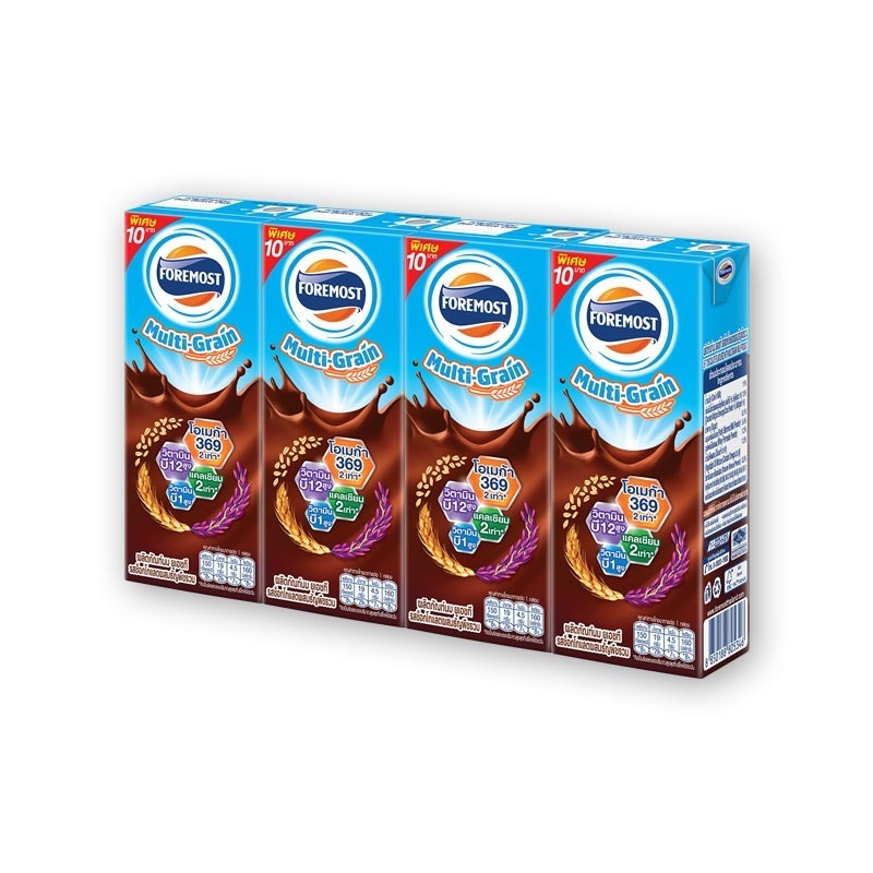 โฟร์โมสต์ มัลติเกรน รสช็อกโกแลต FOREMOST Multigrain ขนาด รูปที่ 2