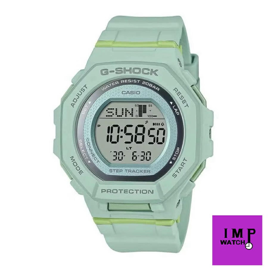 นาฟิกา G-Shock Mini นาฬิกาข้อมือผู้หญิง สายเรซิ่น รุ่น GMD-B300-3 ของแท้ประกันCmg 1 ปี ใหม่ล่าสุด กา