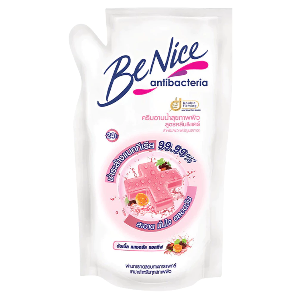 BeNice Shower Cream บีไนซ์ ครีมอาบน้ำ ชนิดถุงเติม 400 ml thumbnail 9